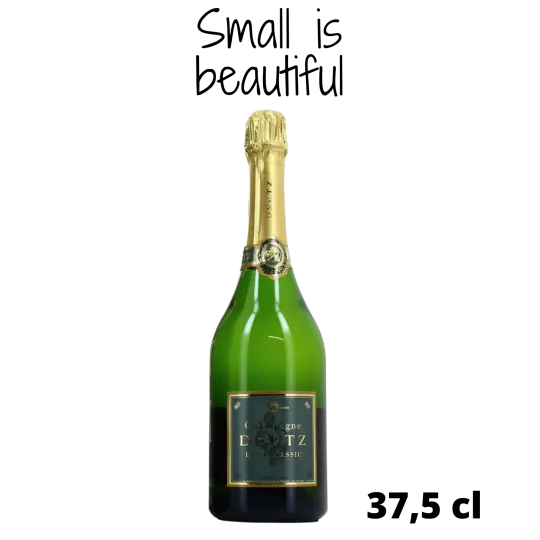 Demi-bouteille de Champagne Deutz Brut Classic 37,5cl, vue de face