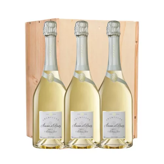 DEUTZ Coffret 3 Magnums Amour de Deutz Millésime 2008, 2009 et 2010