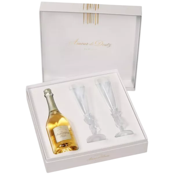 DEUTZ coffret Amour de Deutz 2011 avec 2 flûtes