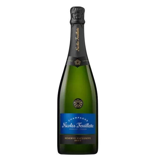 Champagne Nicolas Feuillatte Réserve Exclusive Brut - Chef-d'œuvre pétillant du savoir-faire champenois