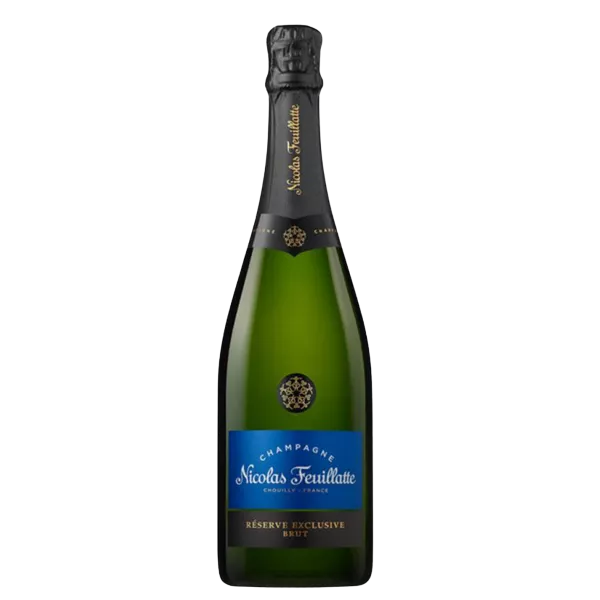 Champagne Nicolas Feuillatte Réserve Exclusive Brut - Chef-d'œuvre pétillant du savoir-faire champenois