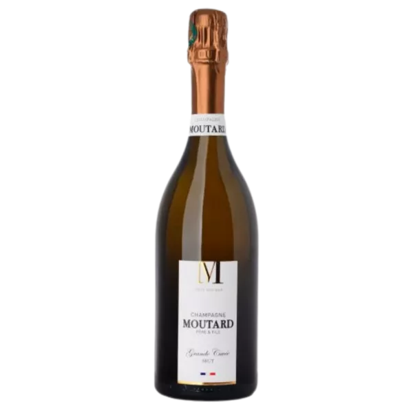 Bouteille de Champagne Moutard Brut Grande Cuvée 75cl – Pinot Noir de la Côte des Bar