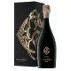 Bouteille de Champagne Gosset Célébris Millésime 2008 Brut, vue de face, étiquette noire et dorée