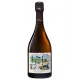 Bouteille de Champagne Chavost Blanc de Meunier Brut Nature, vue de face