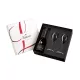 coffret LANSON avec 2 flûtes de champagne Black Réserve