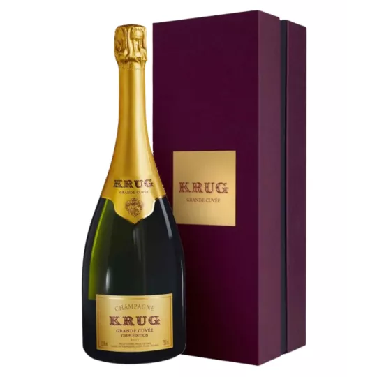 KRUG Grande Cuvée avec coffret