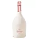 Bouteille Magnum Champagne Ruinart Rosé 150cl sans étui sur fond blanc
