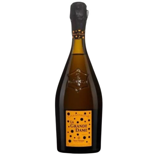 Bouteille de Champagne VEUVE CLICQUOT La Grande Dame 2012 par Yayoi Kusama