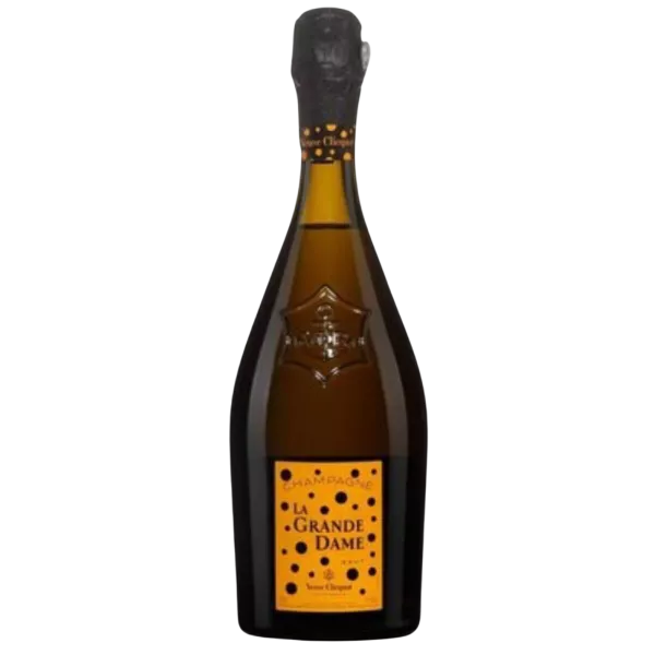 Bouteille de Champagne VEUVE CLICQUOT La Grande Dame 2012 par Yayoi Kusama