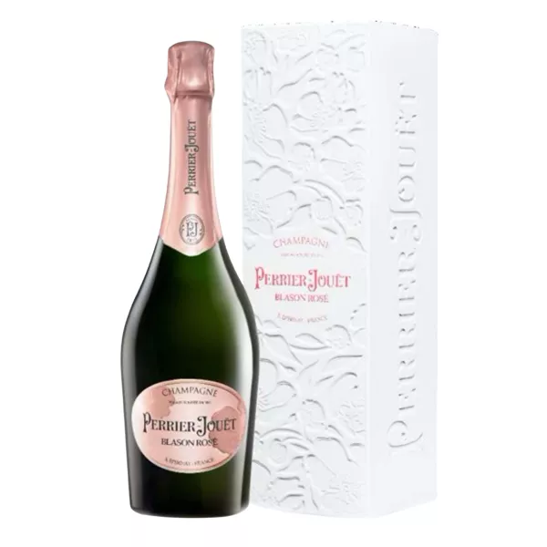 Bouteille de Champagne PERRIER-JOUËT Blason Rosé avec étui
