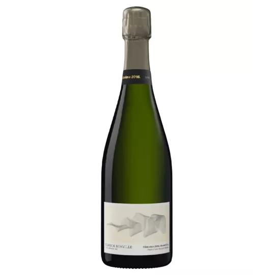 Bouteille de Champagne Franck Bonville Blanc de Blancs Millésime 2015, vue de face