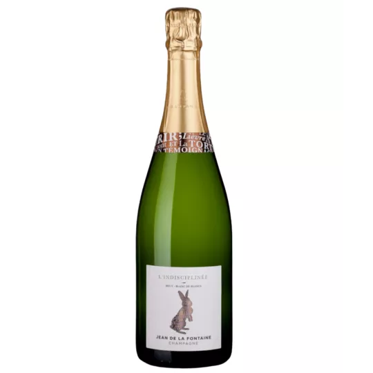 JEAN DE LA FONTAINE Champagne L’indisciplinée brut blanc de blancs bouteille 75 Cl
