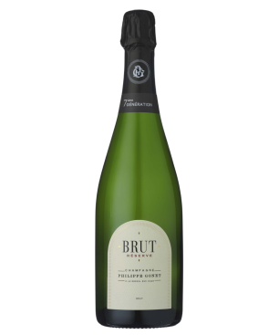 Étiquette du Champagne PHILIPPE GONET Brut Réserve - Élégance pétillante en bouteille