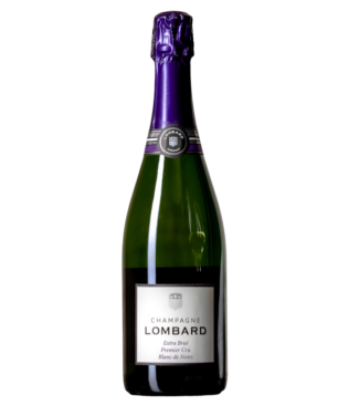Bouteille de Champagne LOMBARD Signature Blanc de Noirs Extra-Brut - Un goût unique en chaque goutte.