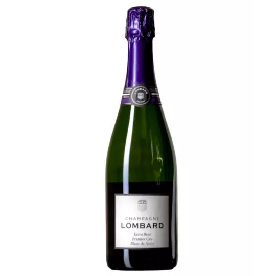 Bouteille de Champagne LOMBARD Signature Blanc de Noirs Extra-Brut - Un goût unique en chaque goutte.