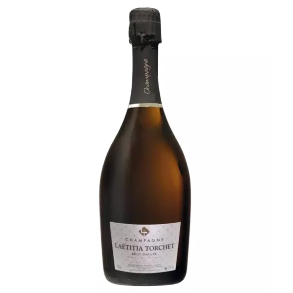 Bouteille de champagne LAËTITIA TORCHET Brut Nature.