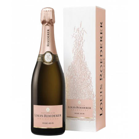 Bouteille de champagne LOUIS ROEDERER Rosé Millésime 2016