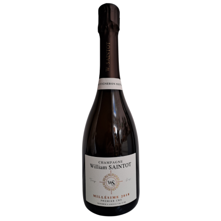 Champagne WILLIAM SAINTOT Millésime 2018