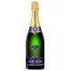 Bouteille de Champagne Pommery Brut Apanage, vue de face, étiquette bleue et dorée