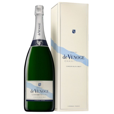 Magnum Champagne De Venoge Brut Cordon Bleu