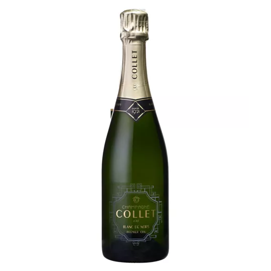 Bouteille de Magnum Champagne Collet Blanc de Noirs 1er Cru, vue de face