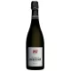 Bouteille de Champagne Jacquesson Cuvée 747, étiquette blanche avec inscription rouge, vue de face