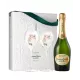 Coffret champagne PERRIER-JOUËT Grand Brut avec 2 flûtes