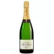Bouteille de Champagne Paul Bara Brut Réserve, étiquette blanche et dorée, vue de face