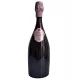 Bouteille de Champagne Gosset Célébris 2007 Rosé, vue de face, capsule rose