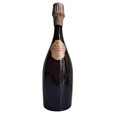 Champagne Gosset Célébris 2007 Extra-Brut en bouteille