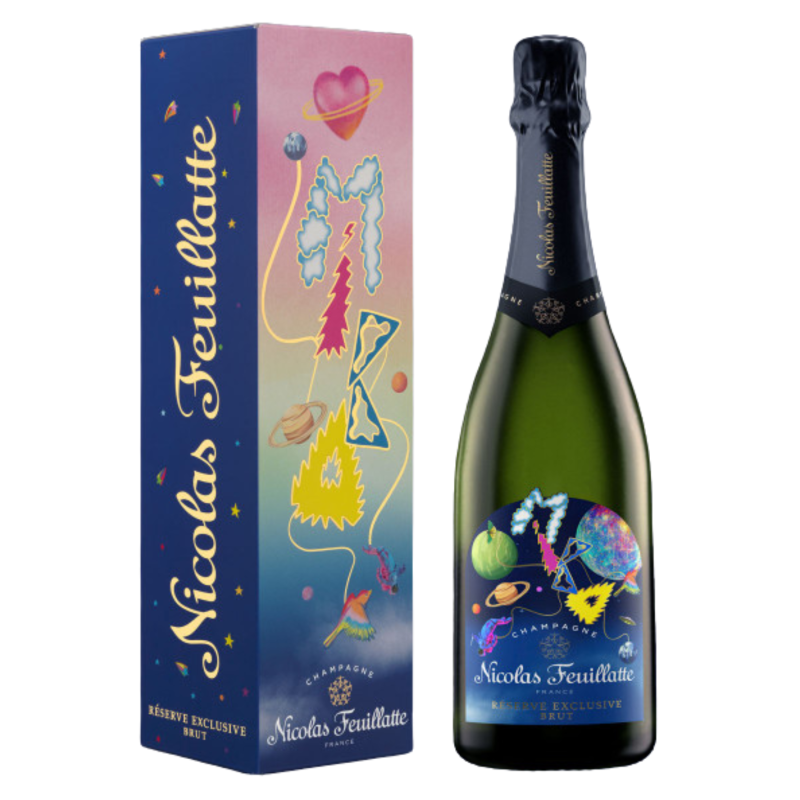 Champagne Nicolas Feuillatte Réserve Exclusive Brut Édition limitée Mika