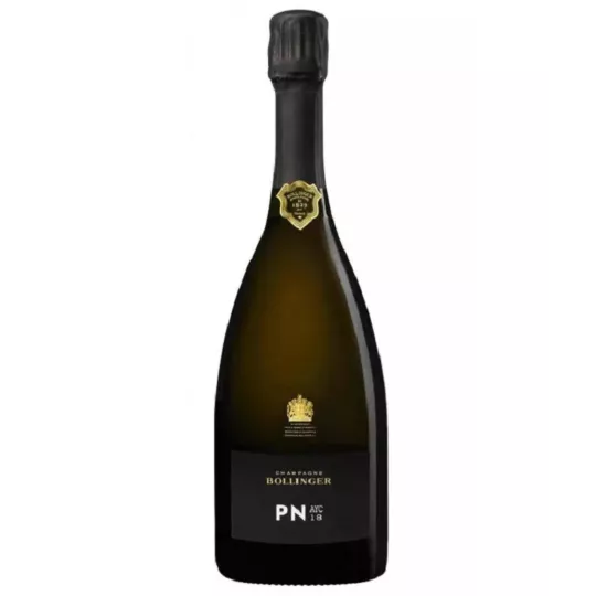 Bouteille de Champagne Bollinger PN AYC18, 75 cl, vue de face