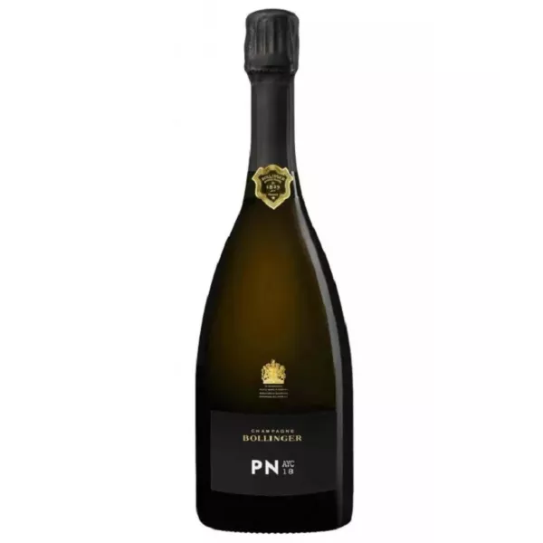 Bouteille de Champagne Bollinger PN AYC18, 75 cl, vue de face