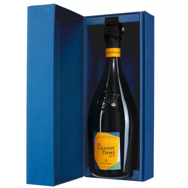 Bouteille de Champagne Veuve Clicquot La Grande Dame 2015 : texture soyeuse