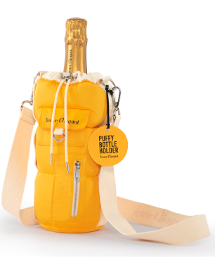 Veuve Clicquot Champagne Puffy Bottle Holder