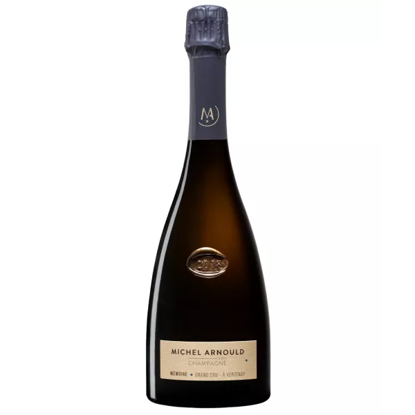 Bouteille de Champagne Michel Arnould Mémoire de Vignes 2018, Grand Cru Verzenay, Pinot Noir vieilles vignes