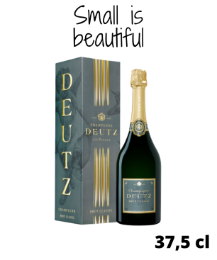 Demi Bouteille de Champagne DEUTZ Brut Classic avec etui