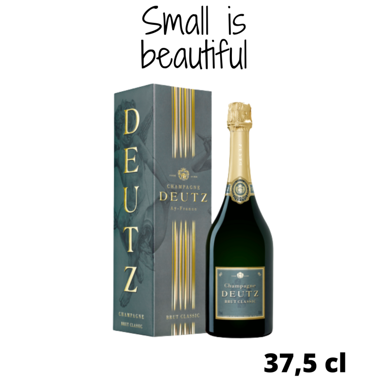 Demi Bouteille de Champagne DEUTZ Brut Classic avec etui