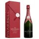 Bouteille de Champagne Moët & Chandon x Pharrell Williams Édition Limitée Brut Impérial, rouge bordeaux, vue de face