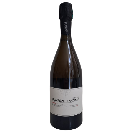 Champagne Clandestin cuvée Austral 2022 dégorgé septembre 2024