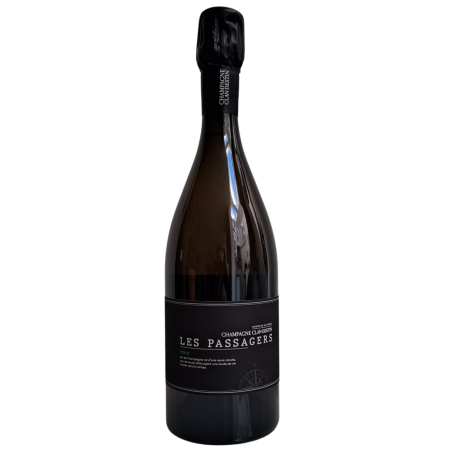 Bouteille de Champagne Clandestin cuvée Fiole 2022 dégorgé septembre 2024