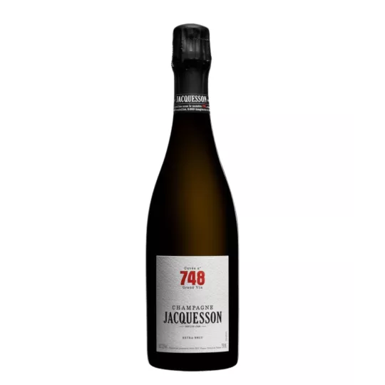Bouteille de Champagne Jacquesson Cuvée 748 Magnum, vue de face