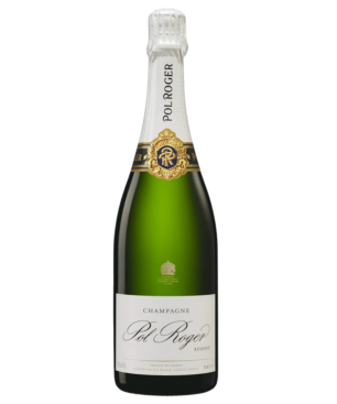 Jéroboam de Champagne Pol Roger Brut sans caisse bois – bouteille 3L élégante