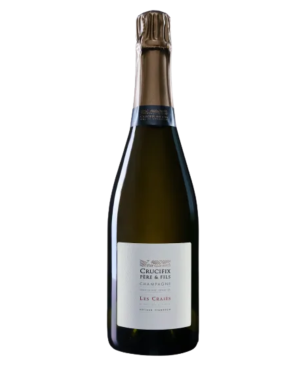 Bouteille de Champagne Crucifix Les Craies – Blanc de Blancs Extra Brut Premier Cru