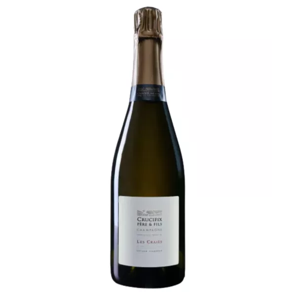 Bouteille de Champagne Crucifix Les Craies – Blanc de Blancs Extra Brut Premier Cru