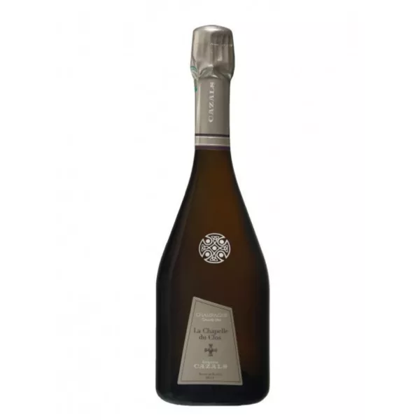 Bouteille de Champagne Cazals Clos de la Chapelle 2018 – Grand Cru Blanc de Blancs Chardonnay d’Oger