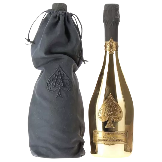 Bouteille Magnum Armand de Brignac Brut Gold 1,5L avec pochon textile