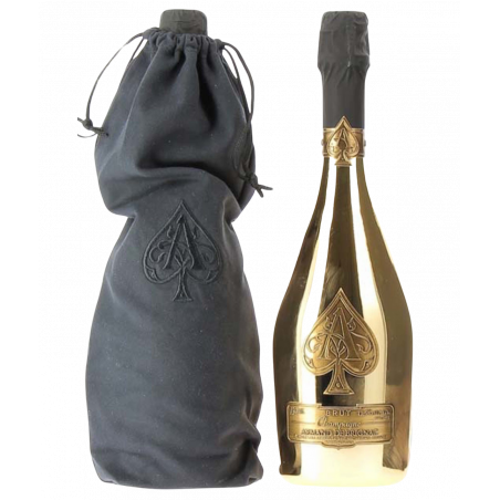 Bouteille Magnum Armand de Brignac Brut Gold 1,5L avec pochon textile