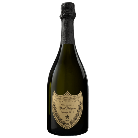 Bouteille de Champagne Dom Pérignon 2015 – vue de face