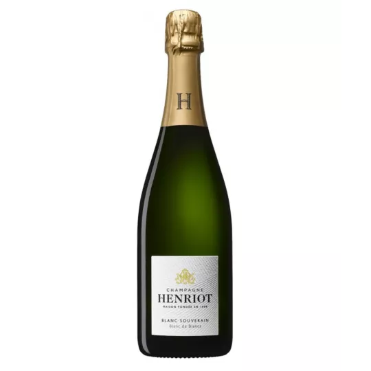 Champagne Henriot Blanc de Blancs – Bouteille 75 cl sur fond blanc